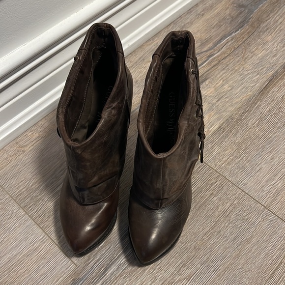 Guess by Marciano Leather Boots - Picture 2 of 12